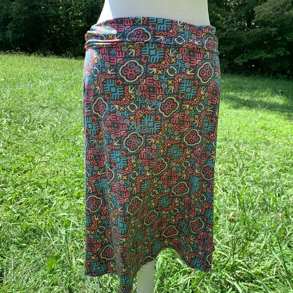 Lilaroe azure skirt